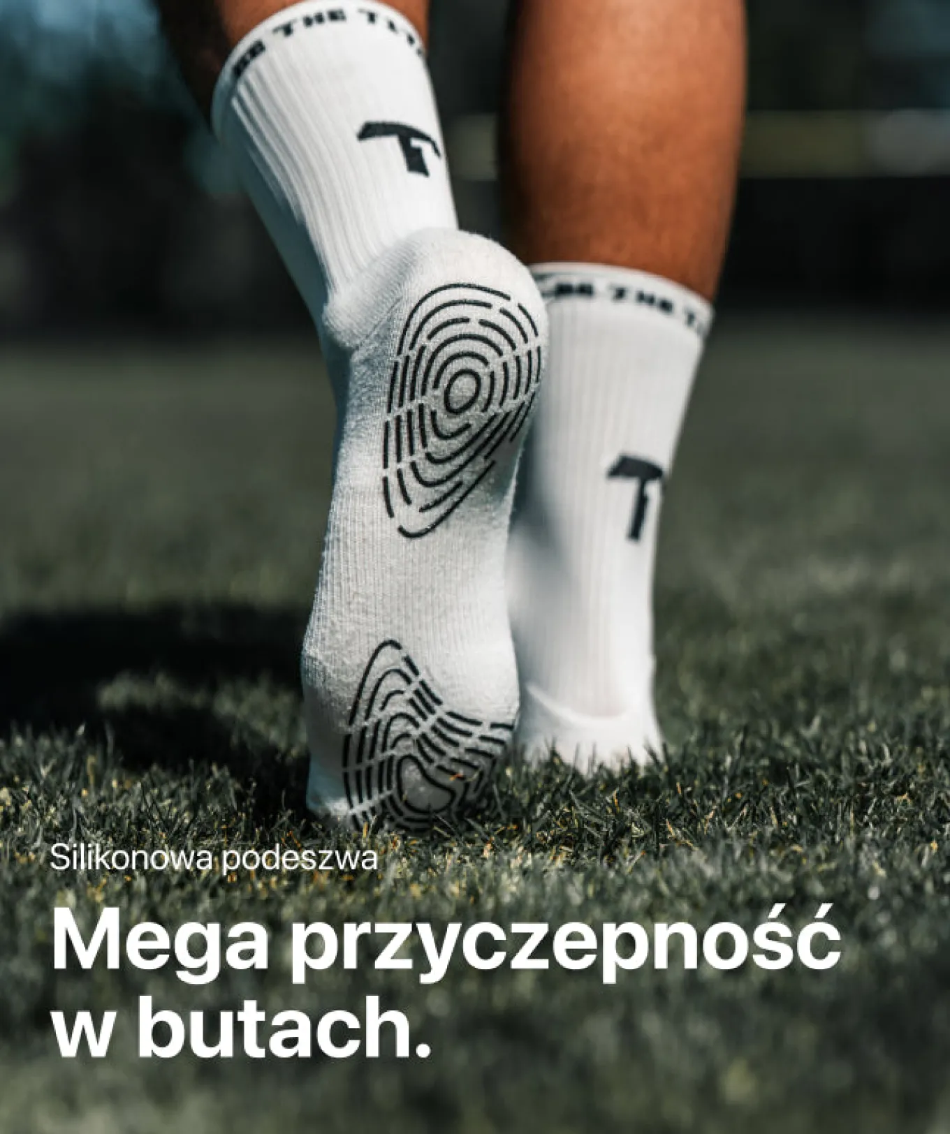 Grip Socks - białe-T1TAN Best Sale