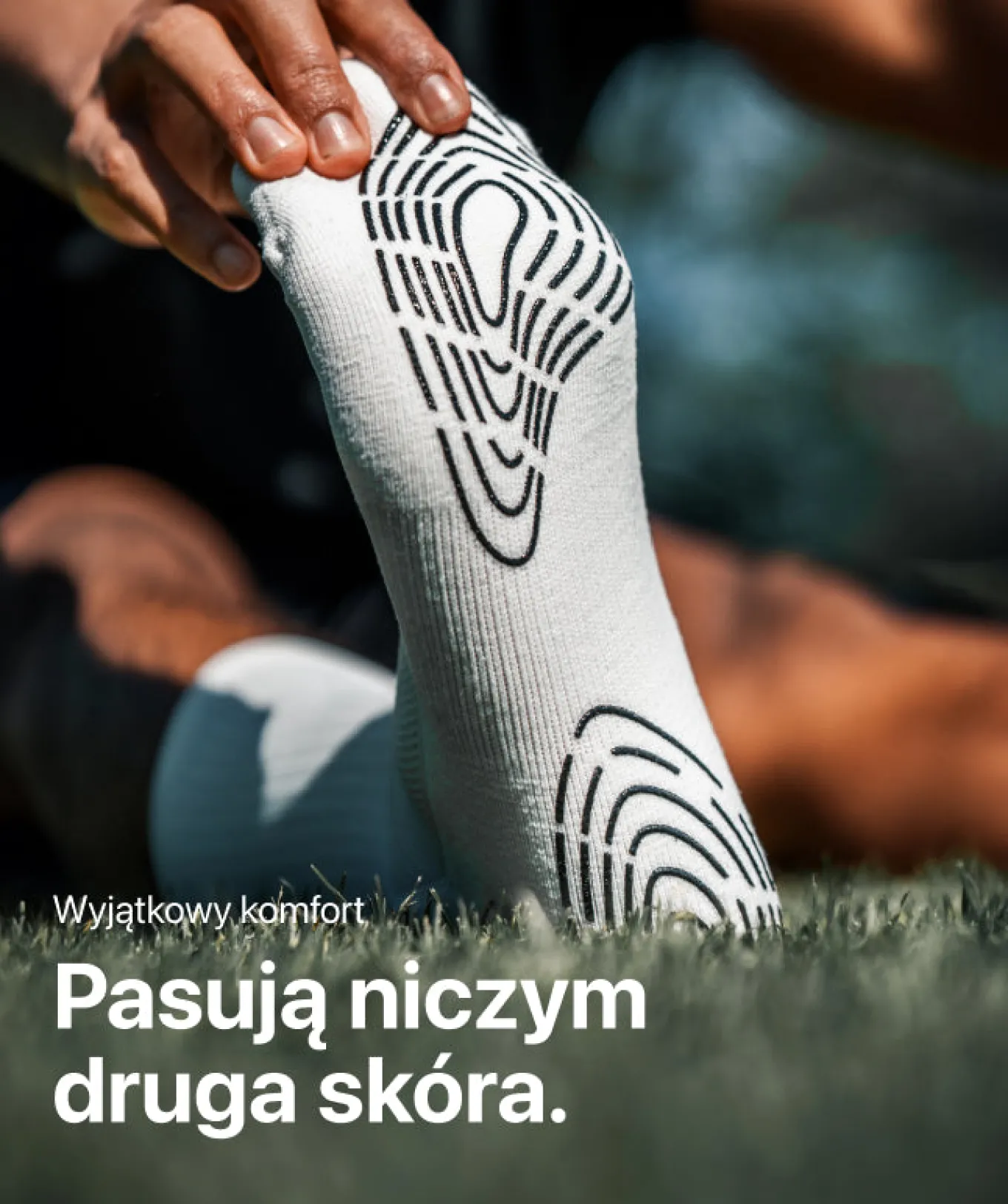 Grip Socks - białe-T1TAN Best Sale
