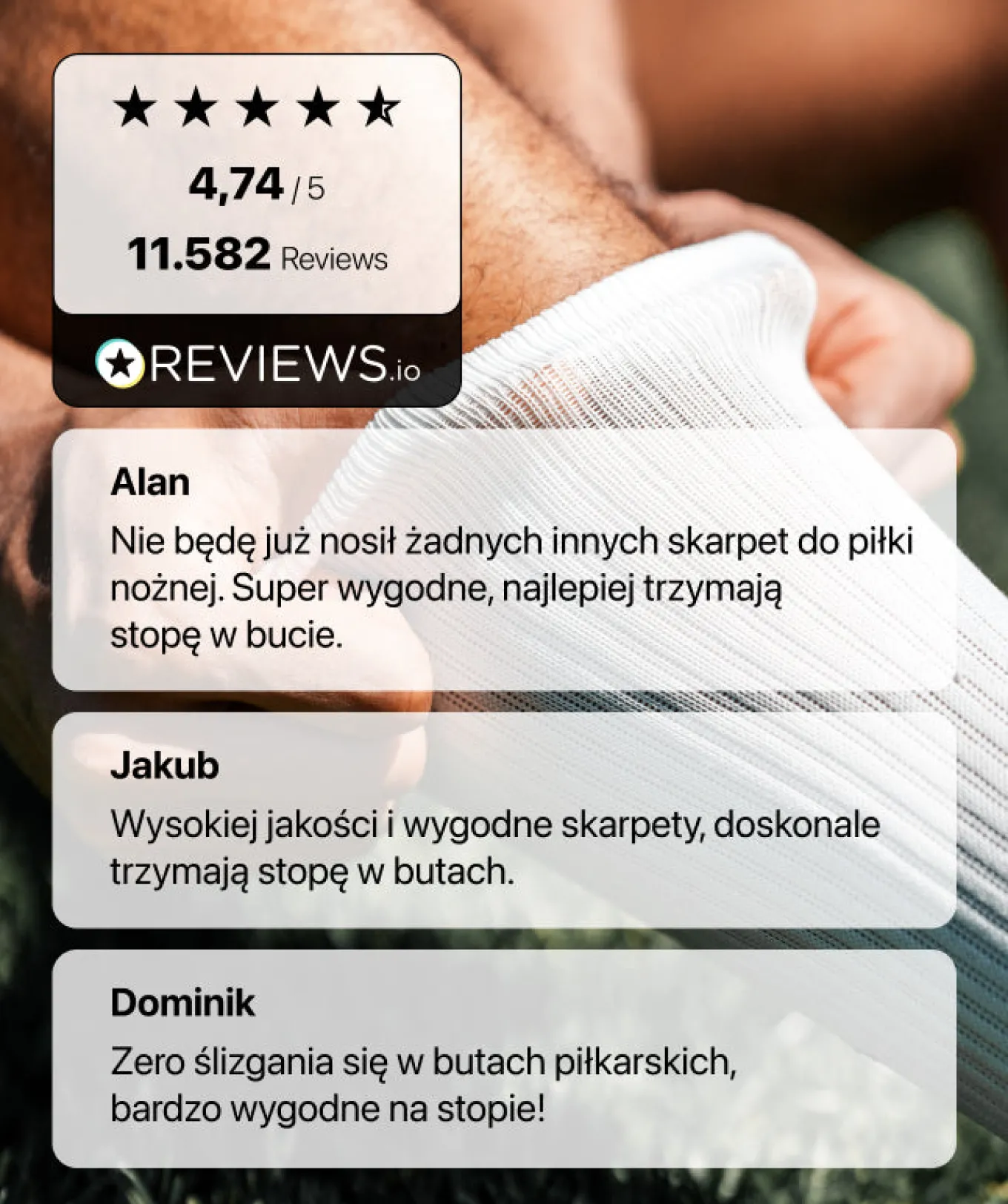Grip Socks - białe-T1TAN Best Sale