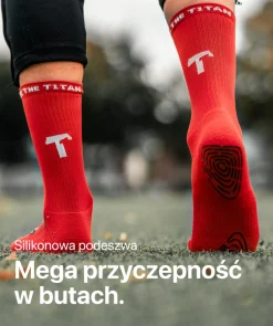 Grip Socks - czerwony-T1TAN Outlet