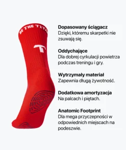 Grip Socks - czerwony-T1TAN Outlet