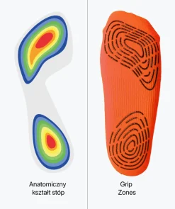 Grip Socks - pomarańczowy-T1TAN Best